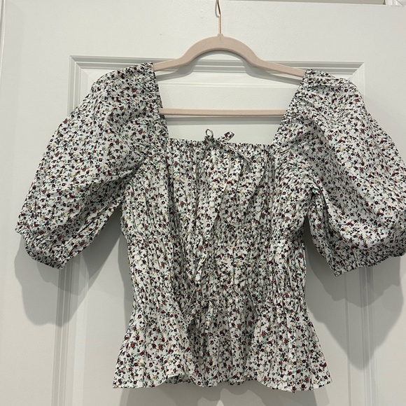 Tuckernuck - Hyacinth House Peplum Top - Picture 1 of 4